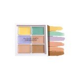 6-Shade Color Correcting Concealer Makeup Palette