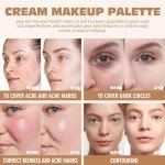 KIMUSE 6-Shade Colour Correcting Concealer Palette