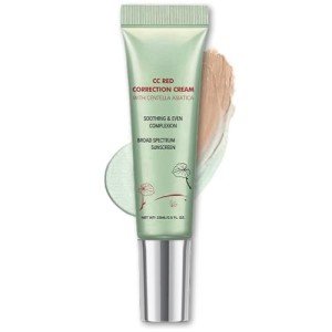 Green CC Cream Foundation for Redness Correction