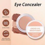 Under Eye Brightener and Concealer - Warm Nude