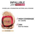 L'Oréal Paris Infallible 24H Powder Foundation - Cashmere
