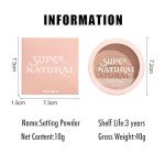 Translucent Setting Powder for a Matte Finish