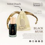 Black Musk Perfume Oil - Long Lasting Unisex Fragrance