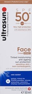 Ultrasun Honey Tinted Face SPF 50+ 50ml