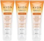 Avon Nutraeffects Radiance Tinted Day Cream SPF20 - 3 Pack