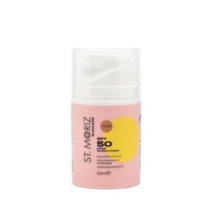 St Moriz SPF 50 Tinted Face Sunscreen 50ml