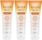 Avon Nutraeffects Radiance Tinted Day Cream SPF20 - 3 Pack