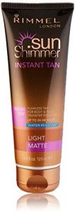 Rimmel Sunshimmer Instant Tan Wash Off - Light