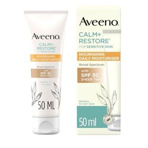 Aveeno Calm+Restore Nourishing Face Moisturiser SPF 30
