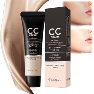 Lightweight SPF 15 CC Cream Foundation for Imperfections