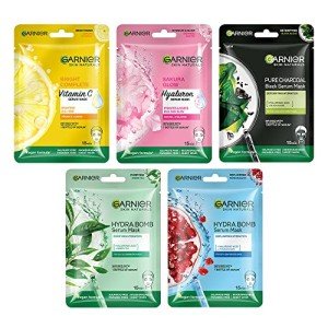 Garnier Sheet Masks Variety Pack of 5
