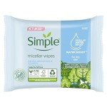 Simple Micellar Cleansing Wipes - 20 Count