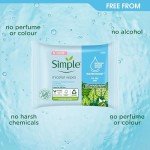 Simple Micellar Cleansing Wipes - 20 Count