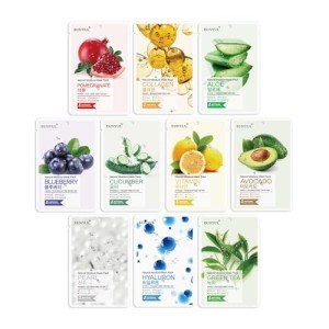 EUNYUL 10-Pack Natural Korean Sheet Masks
