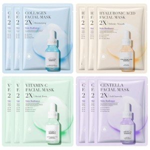 JORUN 12-Pack Hydrating Korean Sheet Masks