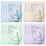 JORUN 12-Pack Hydrating Korean Sheet Masks