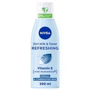 NIVEA 2-in-1 Milk & Toner, 200ml