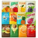 12 Pack Hydrating Face Masks for Radiant Skin