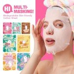 Natural Hydrating Face Masks - 7 Pack Set