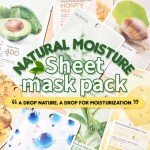 EUNYUL 10-Pack Natural Korean Sheet Masks