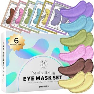 BLOOMORA Under Eye Gel Patches - 30 Pairs