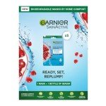 Garnier SkinActive Pomegranate Moisturizing Tissue Masks - 5 Pack