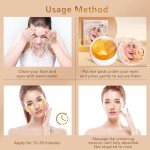 30 Pairs 24K Gold Under Eye Gel Patches