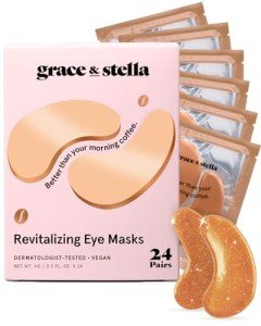 Caffeine Eye Gel Patches for Dark Circles