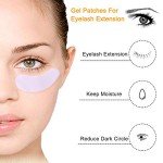 50 Pairs Under Eye Gel Pads for Lash Extensions