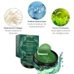 Green Tea Under Eye Gel Patches for Puffiness