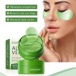 60 Pcs Aloe Vera Under Eye Gel Masks