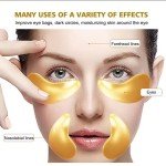 24K Gold Under Eye Treatment Gel Masks - 15 Pairs