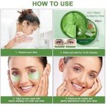 Aloe Vera Under Eye Patches for Dark Circles