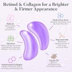 BLOOMORA Retinol Collagen Eye Gel Patches (30 Pairs)