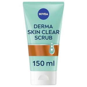 NIVEA Derma Skin Clear Exfoliating Face Scrub 150ml