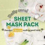 EUNYUL 12-Pack Daily Hydrating Face Masks