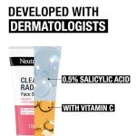 Neutrogena Clear & Radiant Face Scrub 150ml