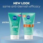NIVEA Derma Skin Clear Exfoliating Face Scrub 150ml