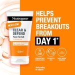 Neutrogena Clear & Defend Oil-Free Facial Scrub
