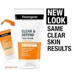 Neutrogena Clear & Defend Oil-Free Facial Scrub