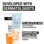 Neutrogena Clear & Defend Oil-Free Facial Scrub