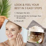 O Naturals Coconut Dead Sea Salt Scrub 510g