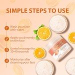 Brightening Face Scrub with Retinol and Vitamin C