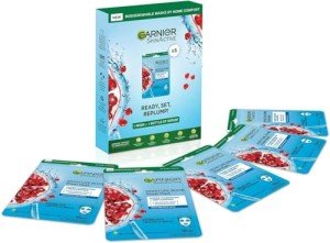 Garnier Pomegranate Moisturizing Sheet Mask Duo