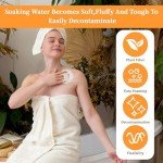 Natural Loofah Facial Scrub Pads - 4 Pack
