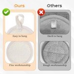 Natural Loofah Facial Scrub Pads - 4 Pack