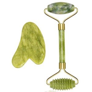 Jade Roller & Gua Sha Set for Skin Care