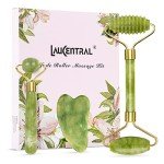 Jade Roller & Gua Sha Massage Set for Skin
