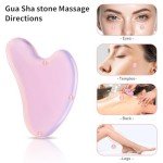 Rose Quartz Gua Sha and Jade Roller Set