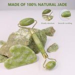 GUGUG Gua Sha and Jade Roller Set for Skin Care